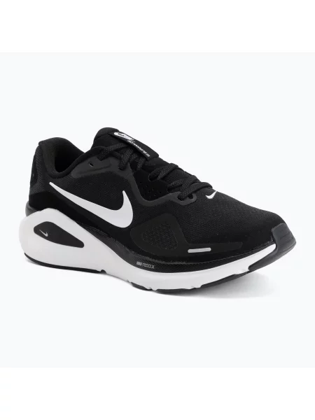 Férfi futócipők Nike Structure 26 black/wolf grey/metallic silver/white. Méret: 41 EU fehér