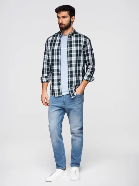 Kavbojke Ombre modra