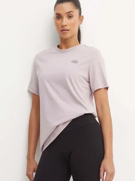 The North Face Natural Dye női póló kréta természetes festékkel lila
