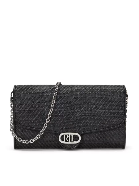 Ročna torba LAUREN RALPH LAUREN črna