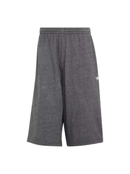 ADIDAS ORIGINALS Hlače Trefoil Essentials melange siva