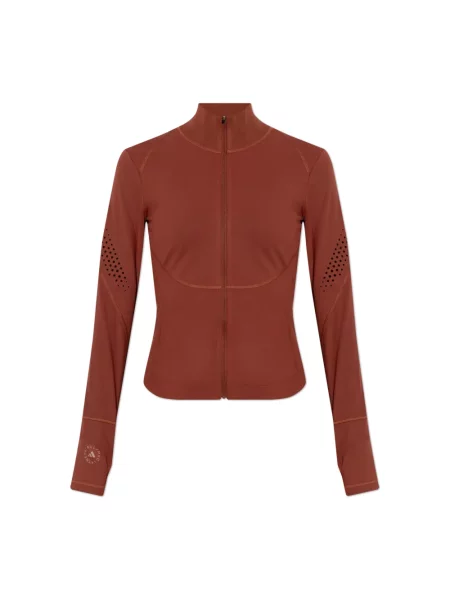 Adidas By Stella Mccartney Kurtka Treningowa Adidas By Stella Mccartney rot brązowa