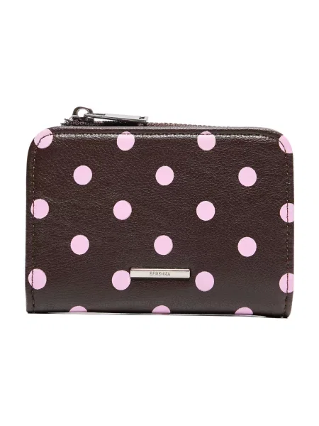Bershka Portofel maro / pal roz