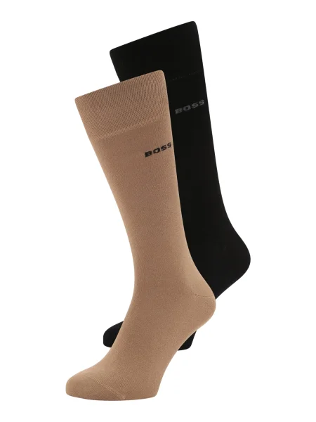 BOSS Nogavice pesek črna