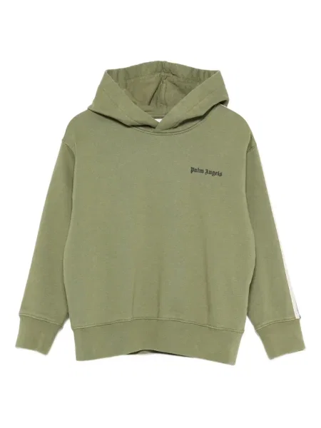 Bluza z kapturem dziecięca Palm Angels zielona