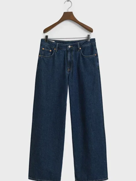 Джинси Gant з низькою посадкою сині