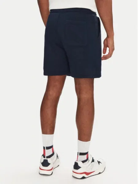 Tommy Jeans Sport rövidnadrág Flag Beach Sötétkék kék