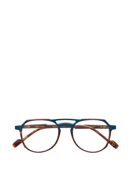 Ochelari de soare Etnia Barcelona cu imprimeu geometric albastru