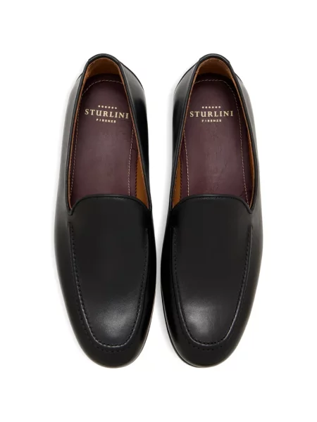 Pantofi loafer Sturlini Firenze din piele negru