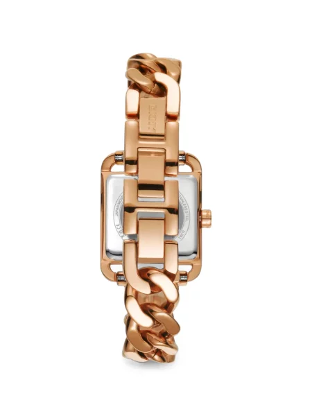 Ceas Dkny cu autograf roz
