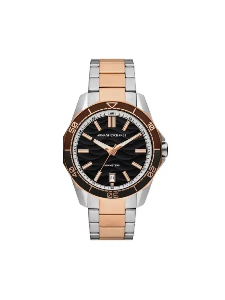 Armani Exchange Hodinky Spencer hnědá