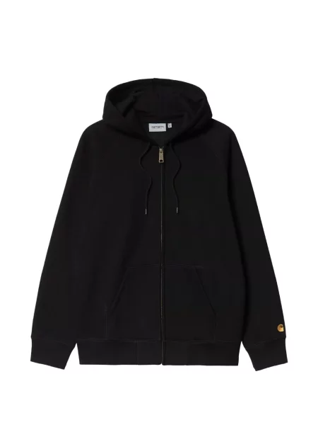 Geacă Carhartt Wip cu glugă negru