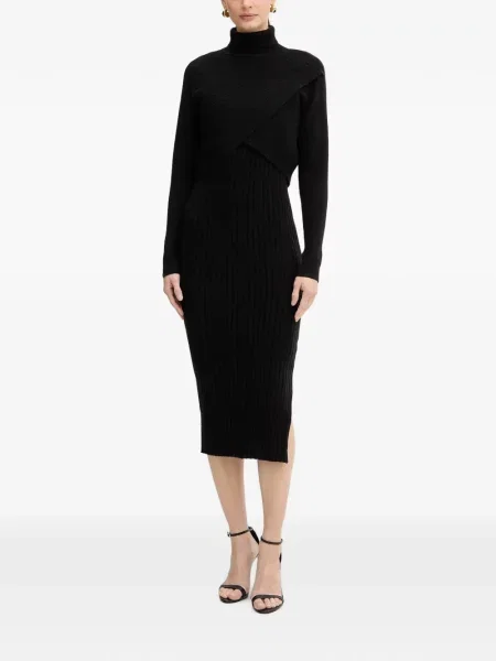 Rochie midi Morgan negru