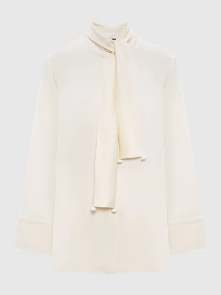 Блузка Jil Sander бежевая