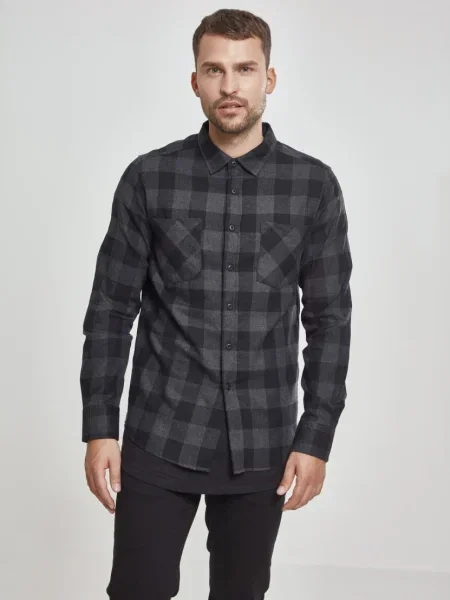 Cămașă Urban Classics negru