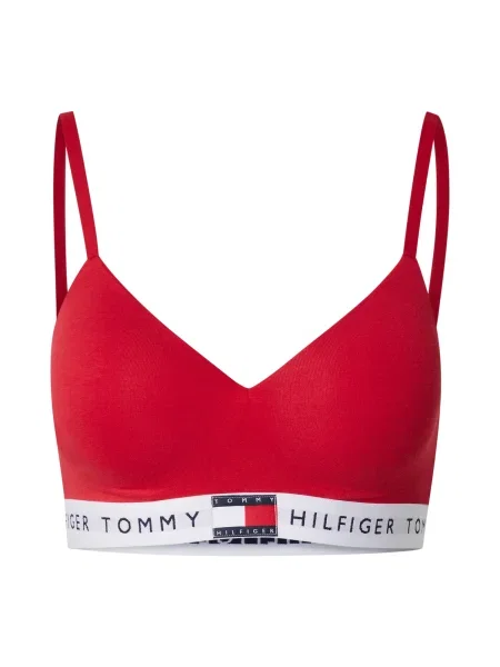 Tommy Hilfiger Underwear Sutien LIFT / negru / alb roșu