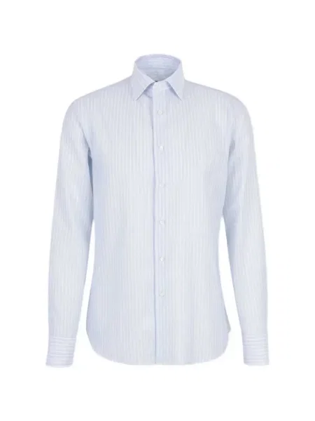 Cămașă Canali cu dungi albastru