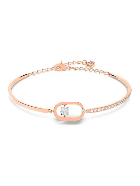 Bransoletka Swarovski różowa