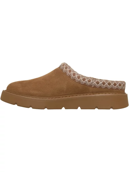 Šľapky Skechers béžová