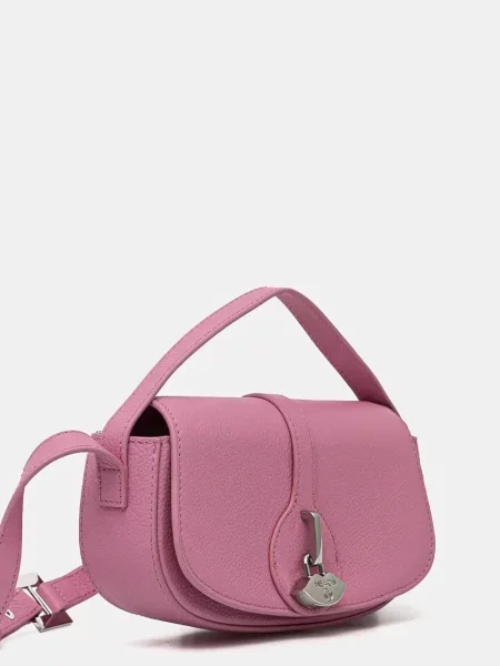 Шкіряна сумочка Silvian Heach TOLEDO рожевий