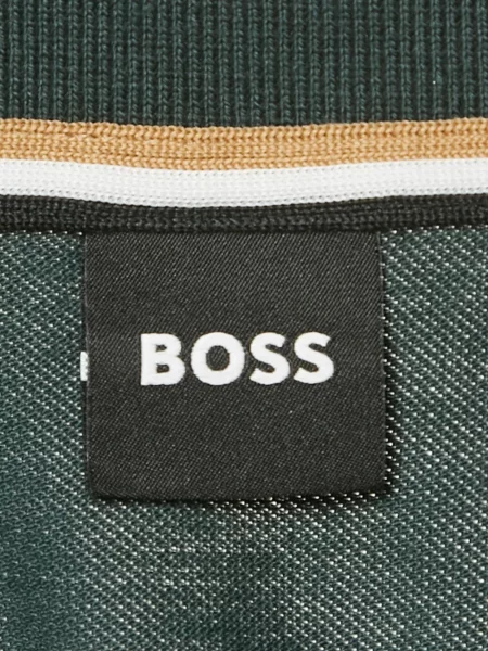 Tricou polo Boss verde