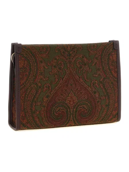 Nerka Etro z wzorem paisley brązowa