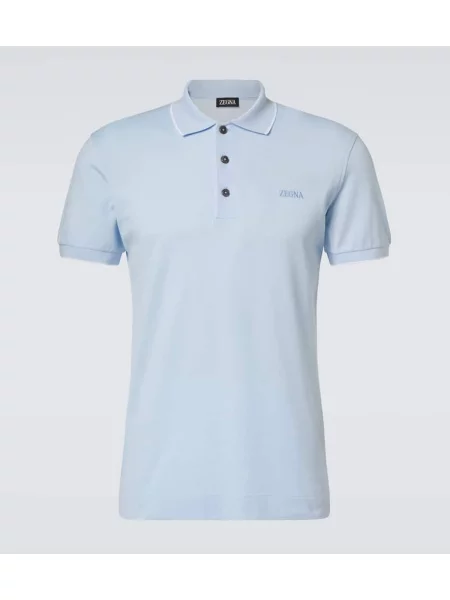 Polo Zegna albastru