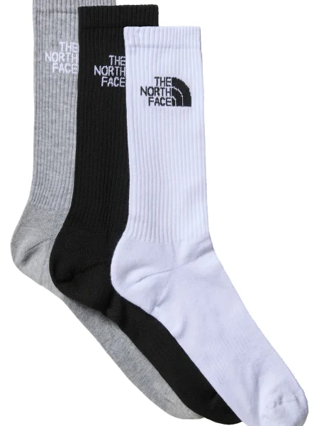 THE NORTH FACE Ponožky sivá melírovaná / čierna biela