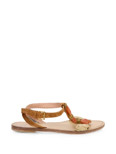 Sandale Alberta Ferretti maro