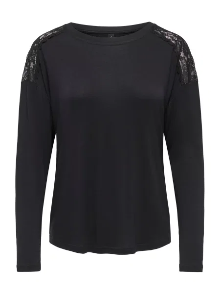ONLY Tricou ONLLuni' negru
