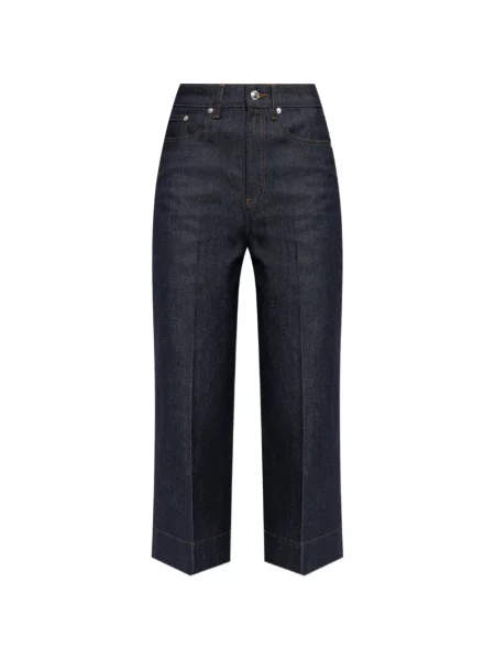 Decupat blugi cu picior larg A.p.c. albastru