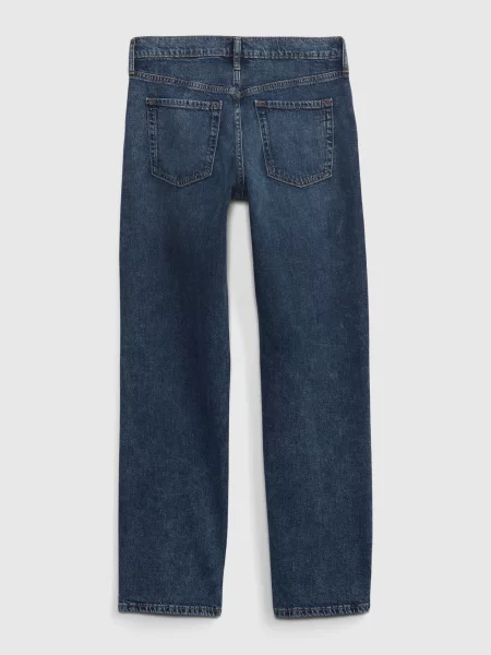 Pantaloni copii Gap albastru