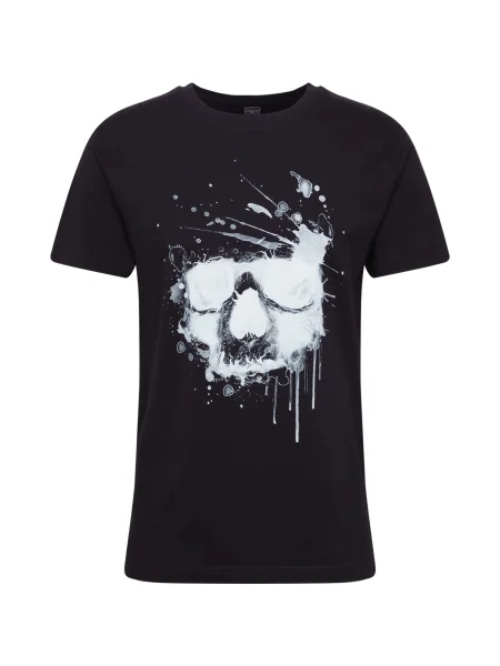 Mister Tee Tricou negru alb