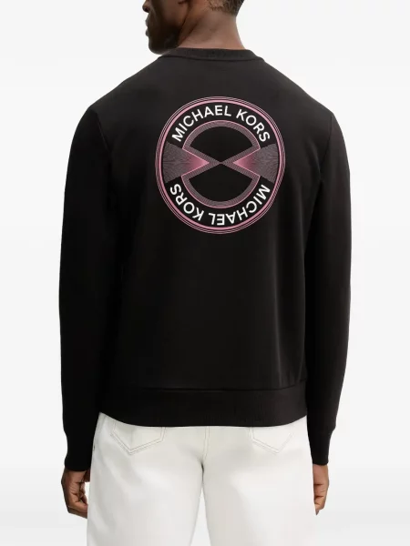 Hanorac Michael Kors cu autograf negru