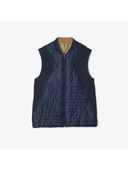 Lacoste Kamizelka Sport Dwustronna granatowa