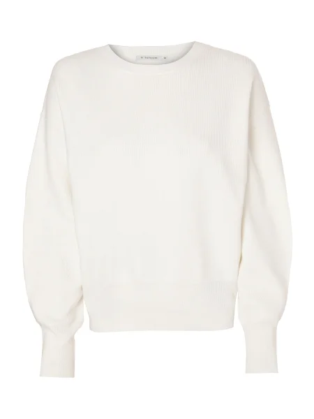 TATUUM Pulover alb