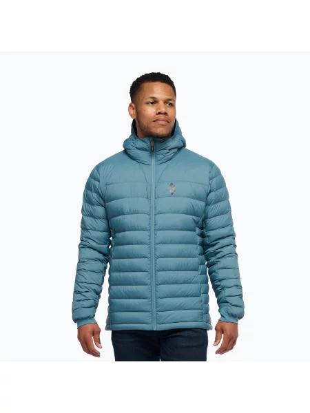 Geacă de puf pentru bărbați Black Diamond Access Down Hoody creek blue negru