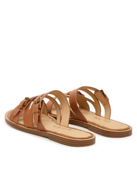 Papucs Guess FLJGRY Világosbarna