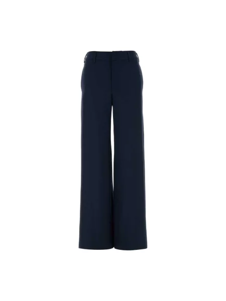 Spodnie palazzo Pt Torino niebieski