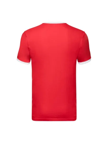 T-shirt Ringer biała