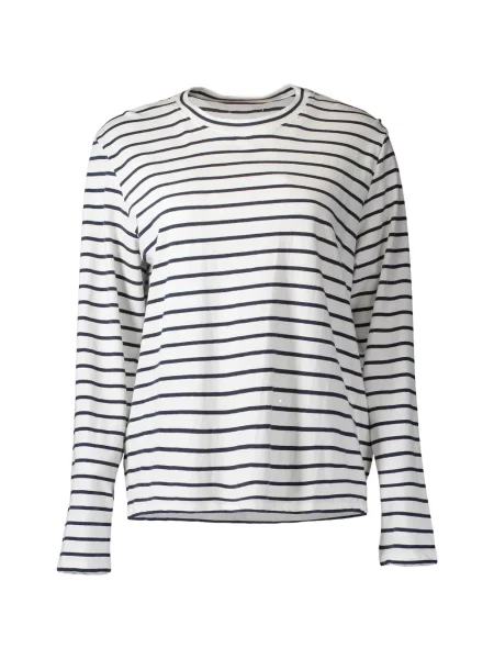 Lung tricou The Lady And The Sailor alb