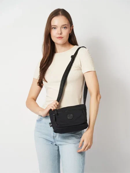 RoyalBag Мессенджер Текстиль чорний