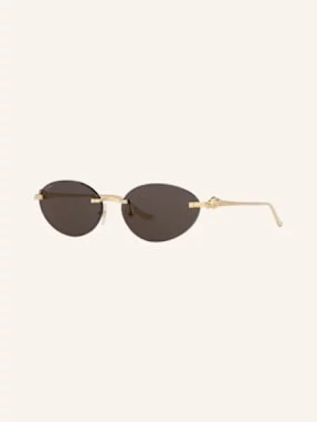 Cartier Okulary Przeciwsłoneczne gold szare