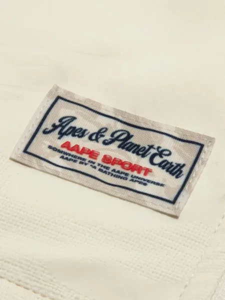 Geacă Aape By A Bathing Ape cu broderie cu glugă