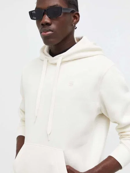 Pulover G-Star Raw x Sofi Tukker mornarsko modra s kapuco siva