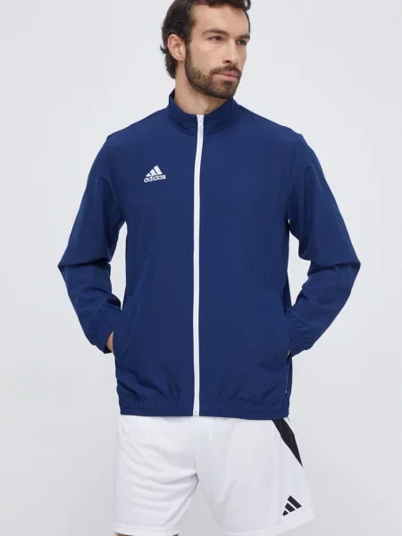 Суитчър Adidas Performance с апликация тъмносиньо