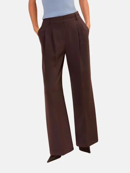 Lipsy Pantaloni cutați maro