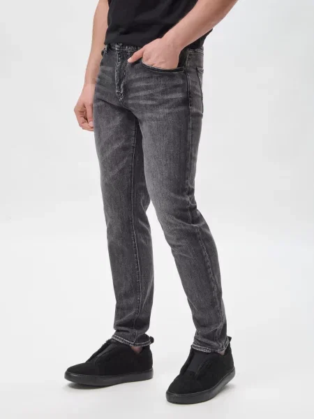 Джинси Armani Exchange сірі