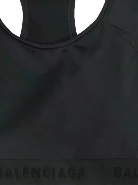 Top Balenciaga cu autograf negru