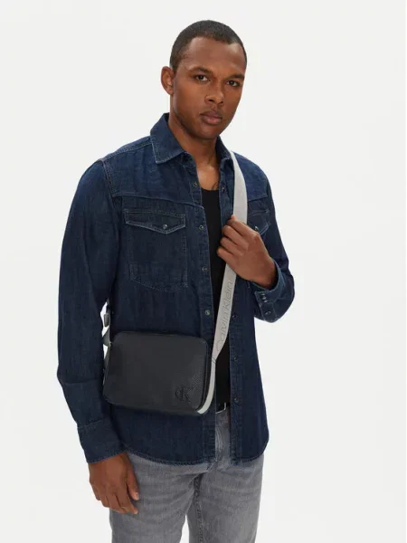 Calvin Klein Jeans Torbica za okrog pasu Cargo Camera Bag modra